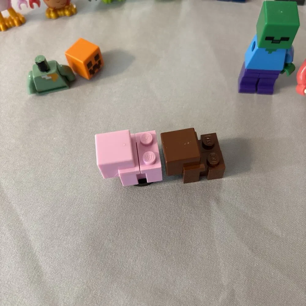 Lego Mini Figs Lot All Random Angry Birds Minecraft Superman Batman Sponge Bob